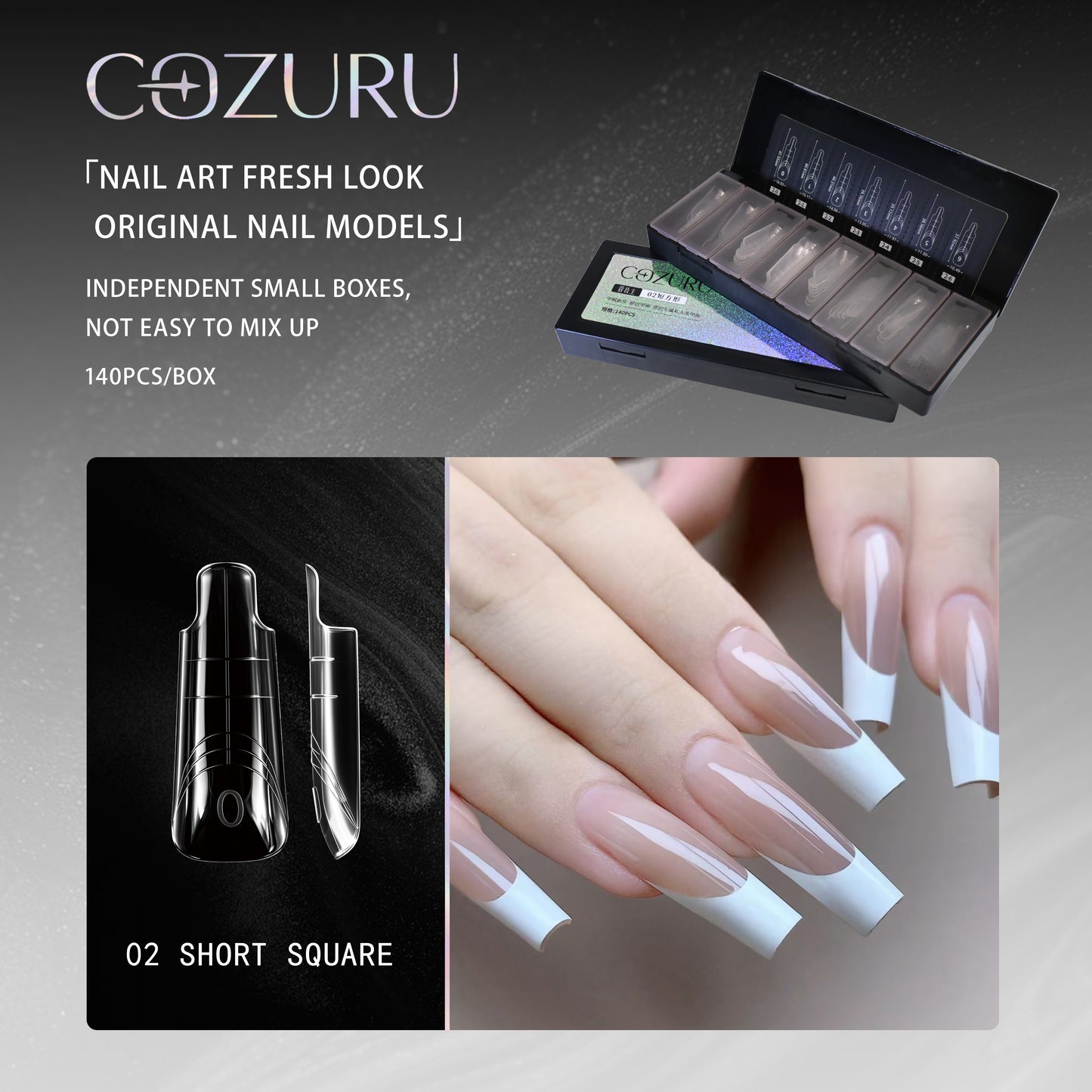 【COZURU】Short Square Model