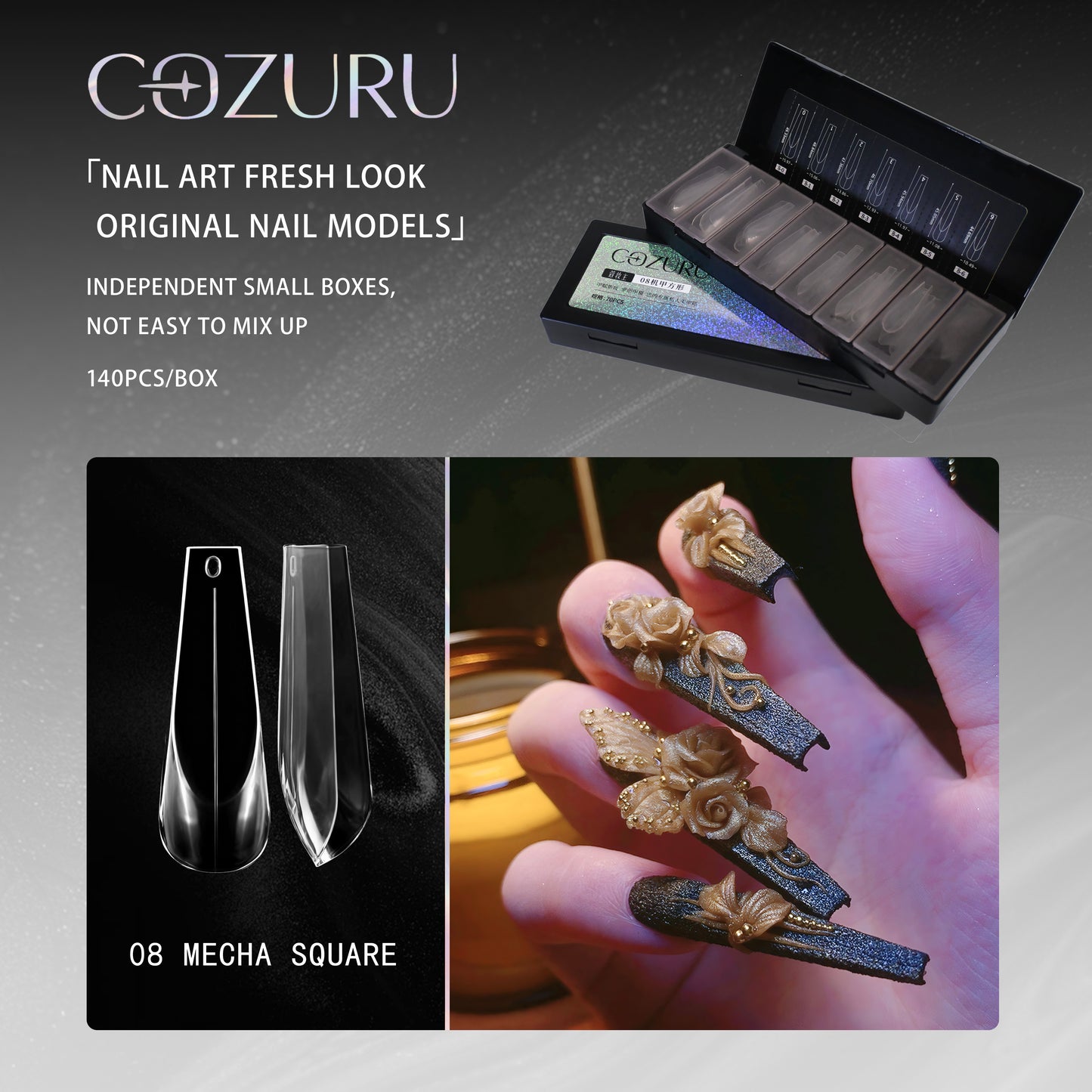 【COZURU】Mecha Square Model