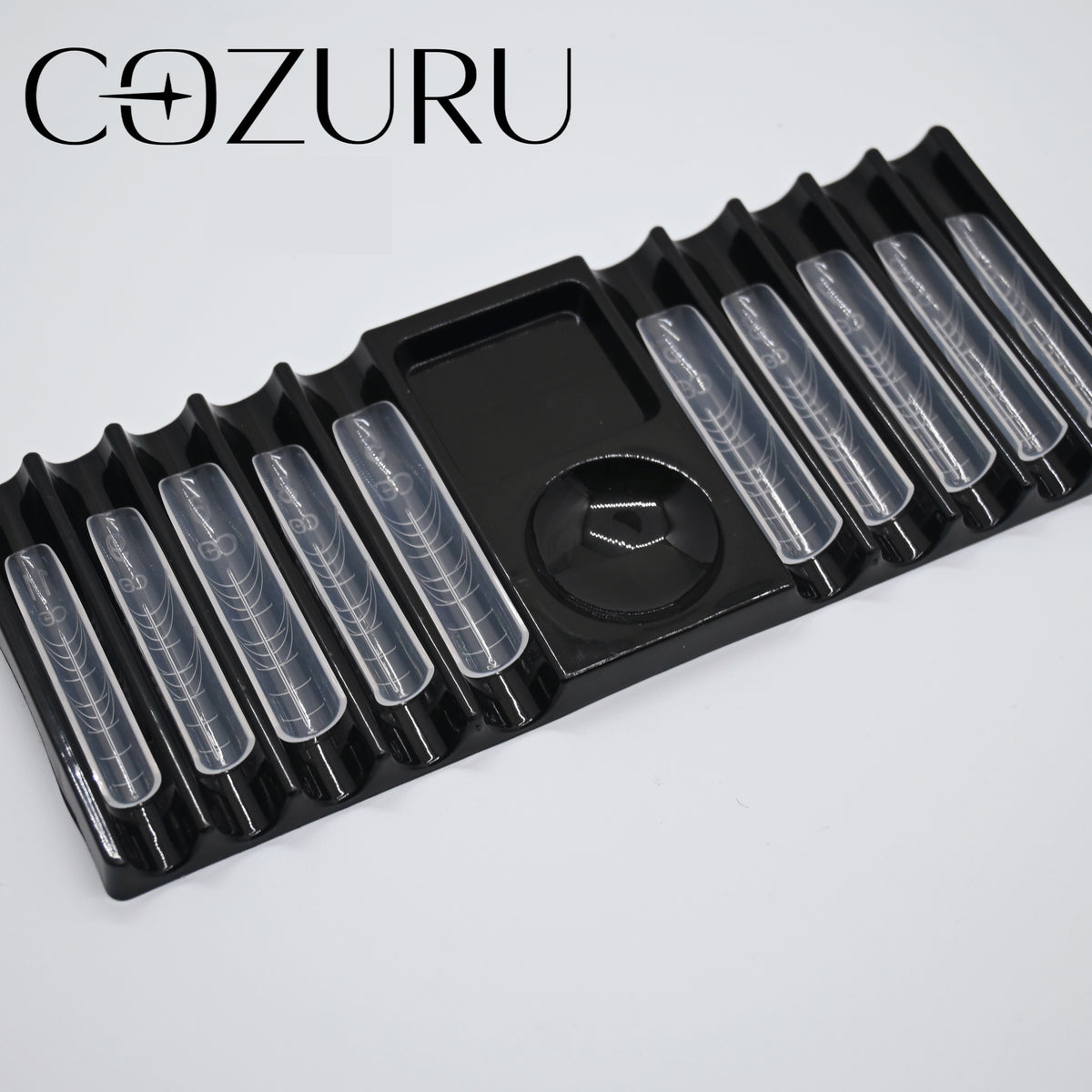 COZURU Portable Nail Tool Tray – Multifunctional Organizer for Nail Artists
