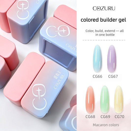 COZURU Pastel Builder Gel Swatches