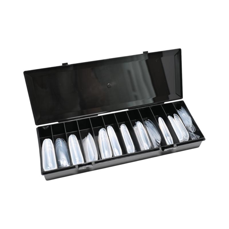 Almond dual forms sizing guide, 14 sizes, 140 pieces