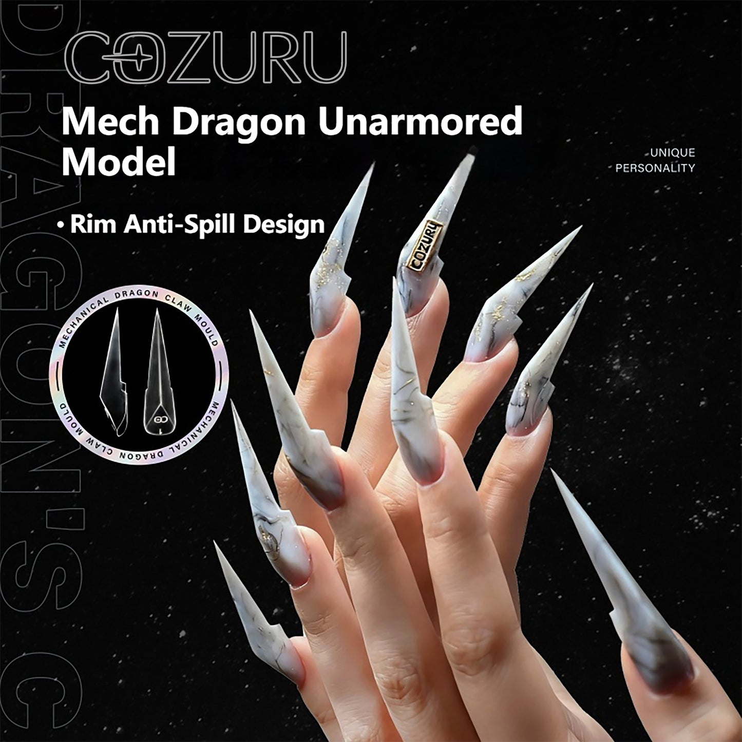 【COZURU】Mechanical Dragon Armor Model