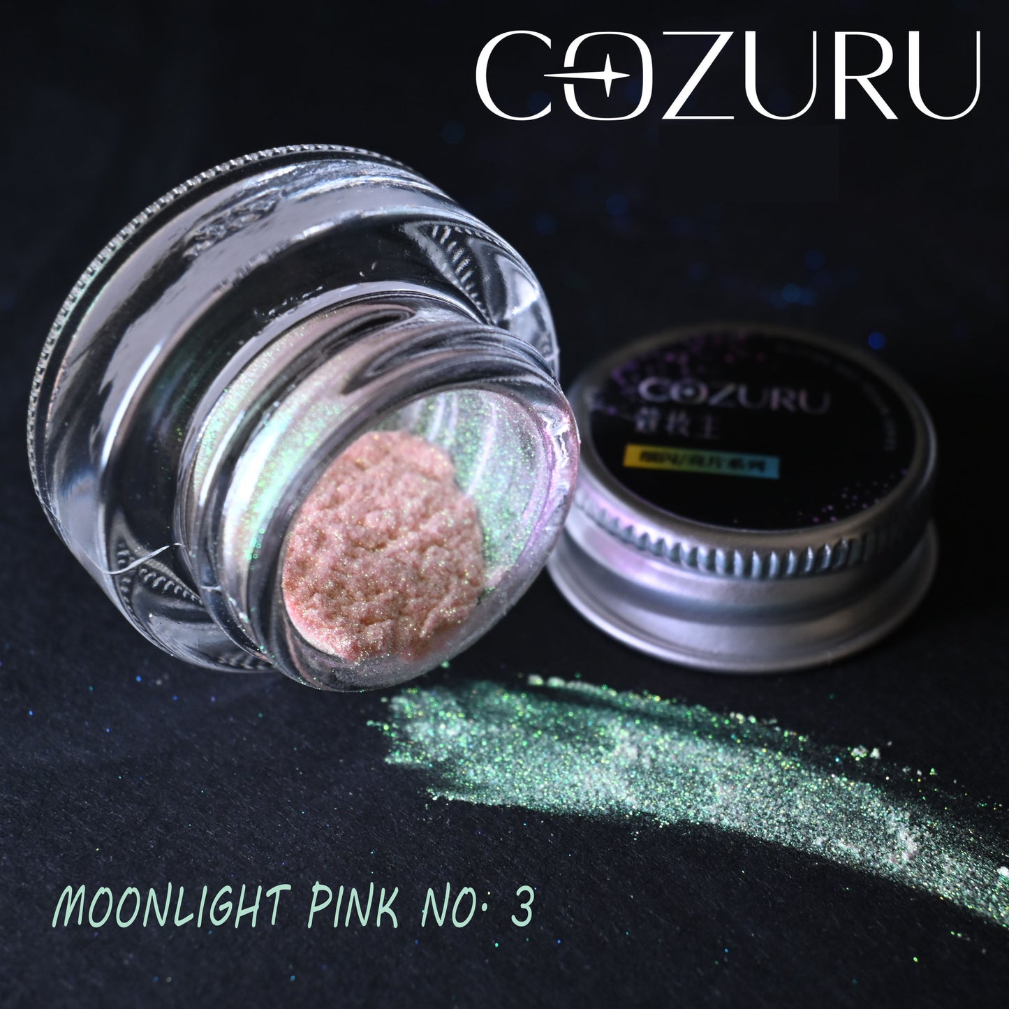 【COGUGO】High quality polarized nail art moonlight powder, ultra bright mirror magic mirror powder